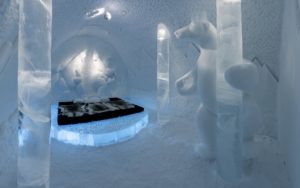 Sleep on a bed of ice in Sweden's ICEHOTEL